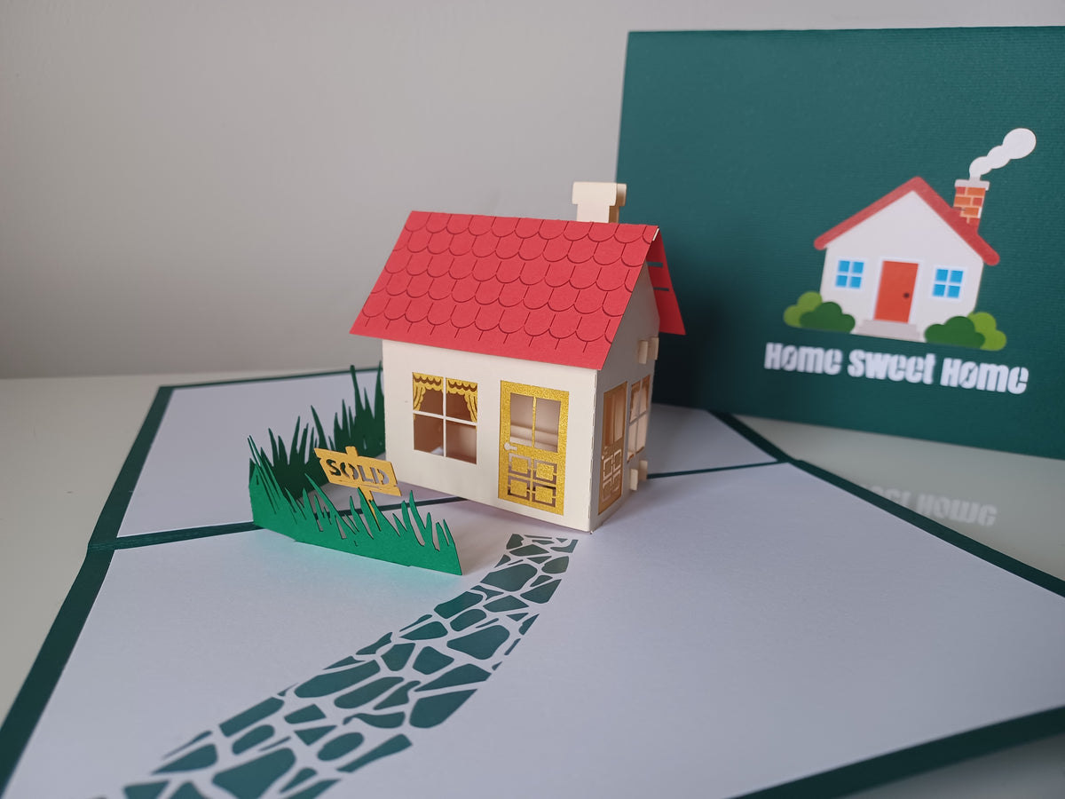 Home Sweet Home Pop Up Card