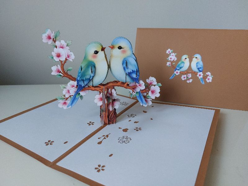 Blossom Love Birds