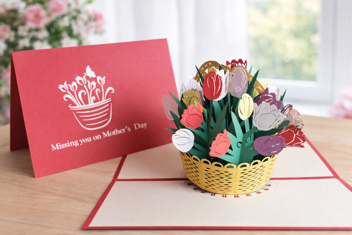 Missing you on Mother's day Tulips