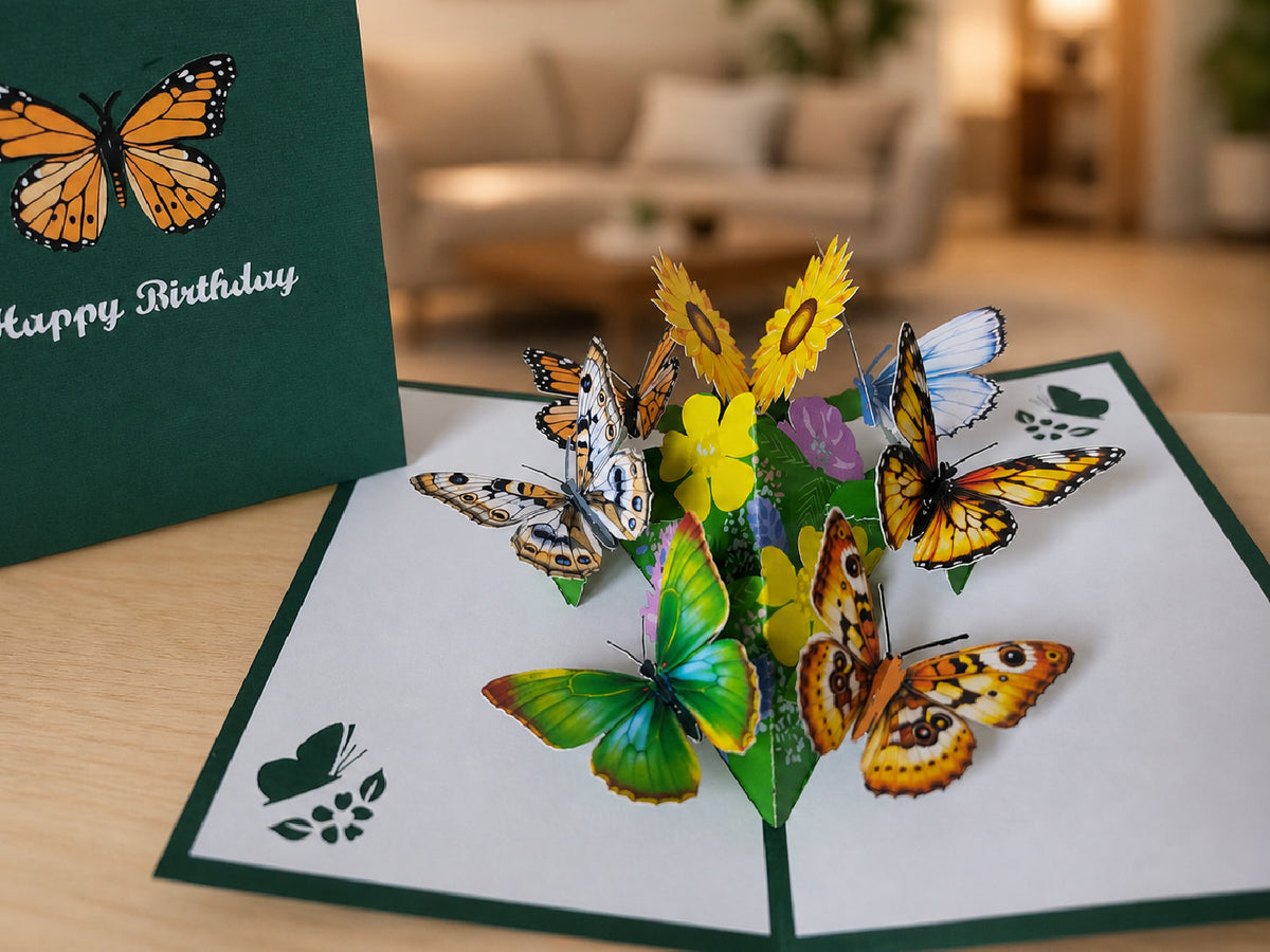 Birthday Butterfly Garden