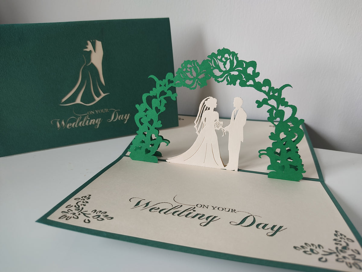 Wedding Arch Pop Up Card