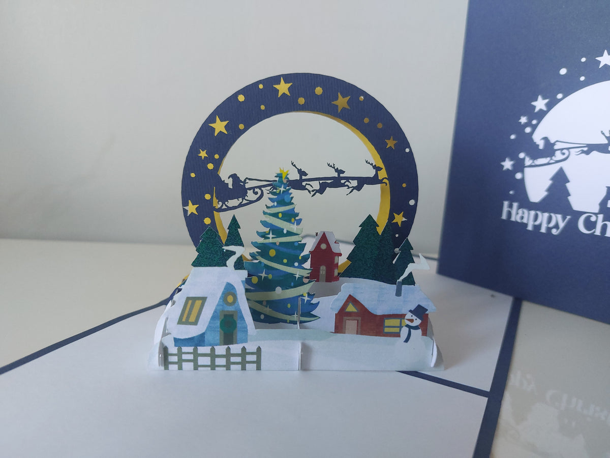 Winter Christmas Village