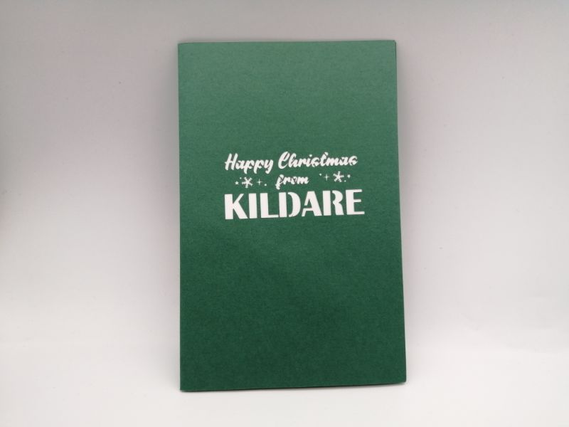 Christmas Kildare and Tree Paper Bear