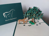 Birthday Horse and Foal