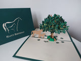 Birthday Horse and Foal