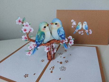 Blossom Love Birds
