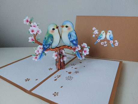 Blossom Love Birds