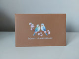 Anniversary Blossom Love Birds