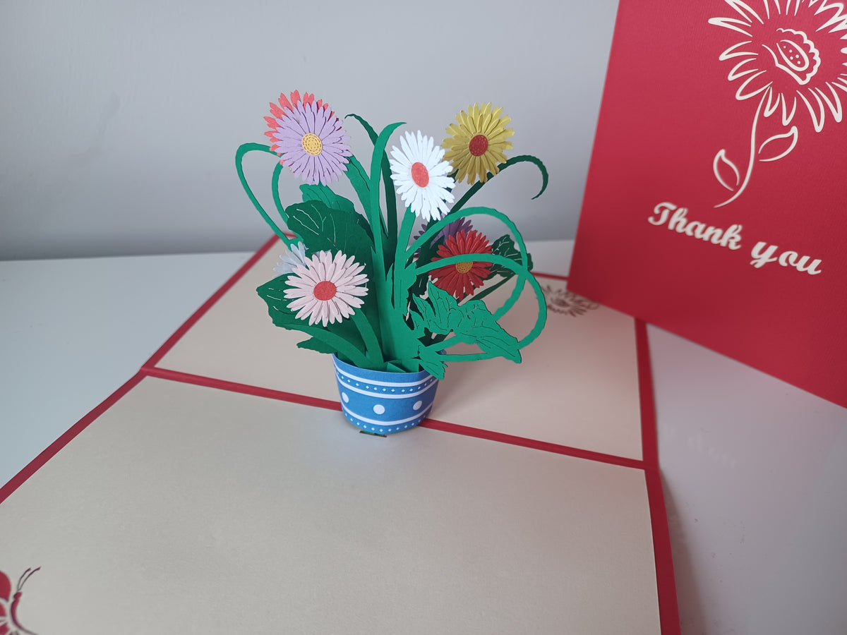 Thank You Gerbera daisies