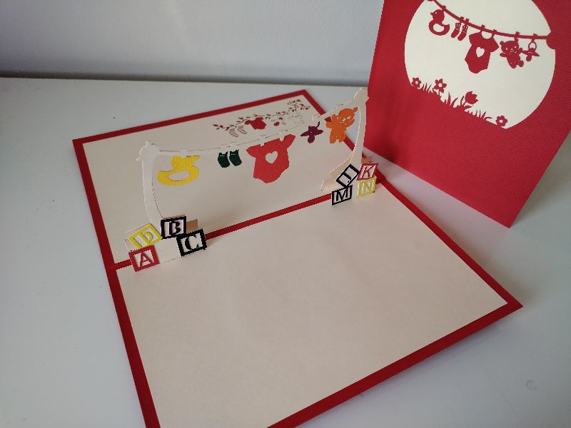Baby Clothesline - Red