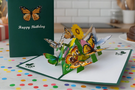 Birthday Butterfly Garden