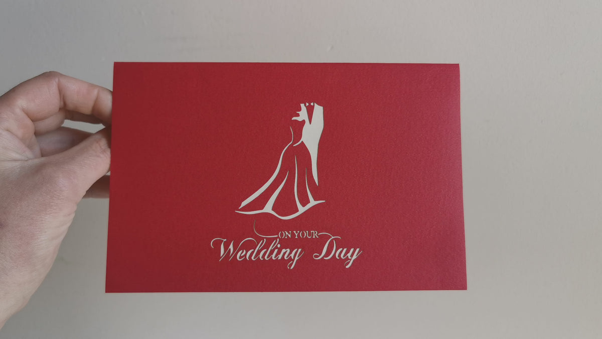 Wedding Arch Pop Up Card