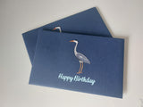 Birthday Heron