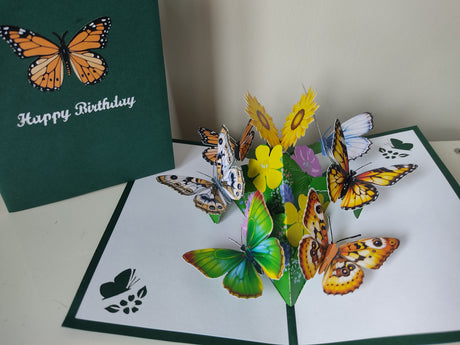 Birthday Butterfly Garden