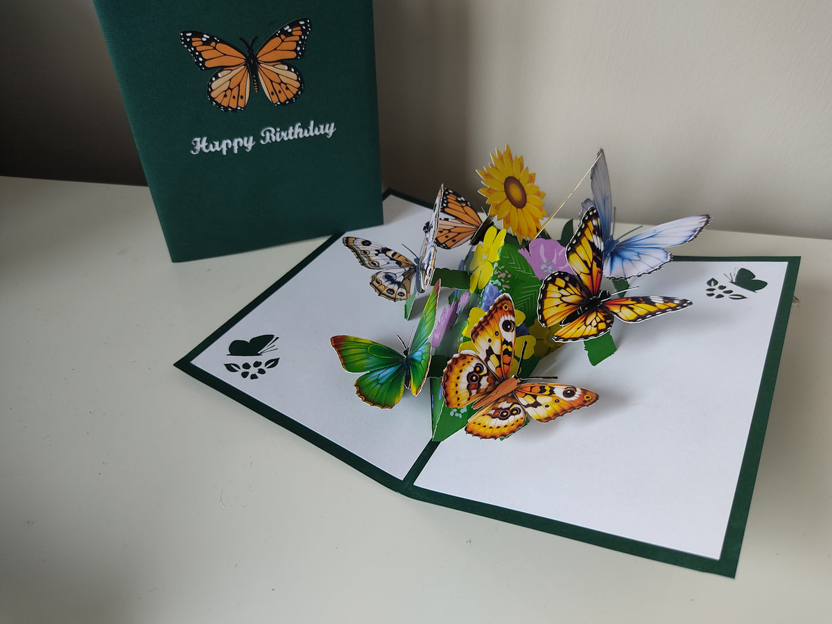 Birthday Butterfly Garden