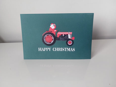 Christmas Vintage Tractor