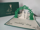 Wedding Arch Pop Up Card