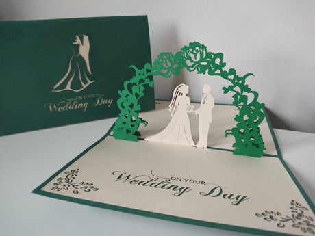 Wedding Arch Pop Up Card