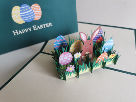 Easter Bunny and Eggs