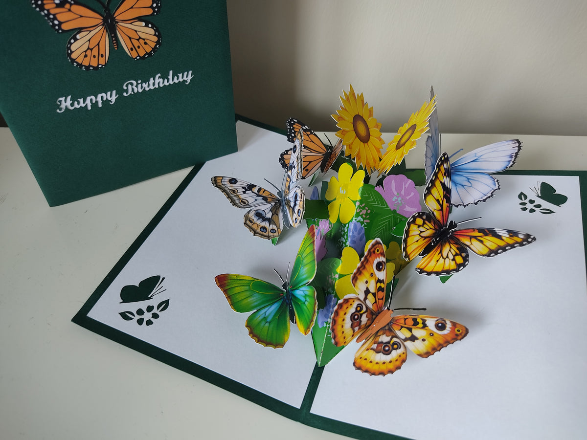Birthday Butterfly Garden