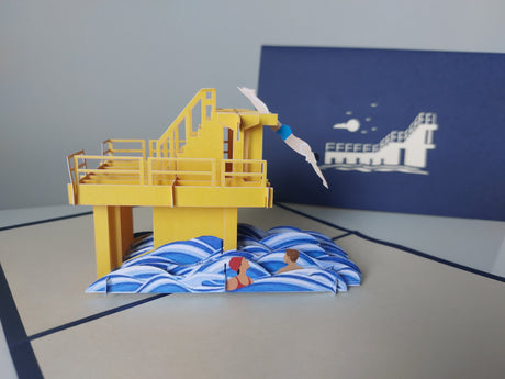Salthill Diving Board Illustrated