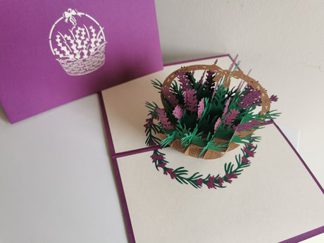 Lavender basket