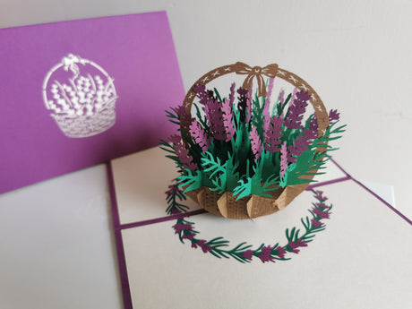 Lavender basket