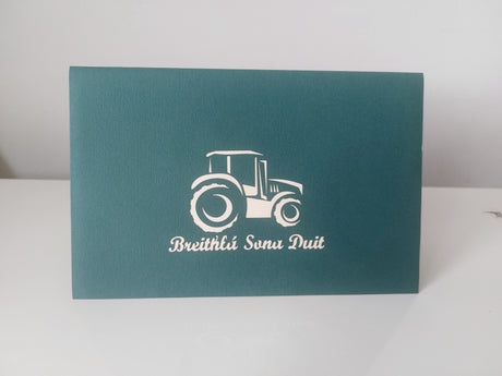 Breithlá Sona Duit Tractor