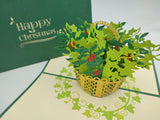 Holly & Ivy Basket