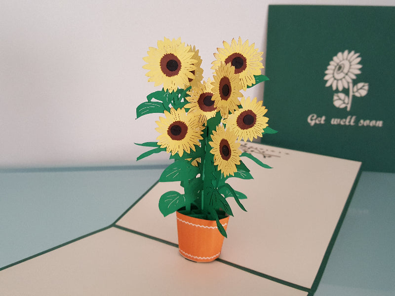 Get Well Soon Sunflower
