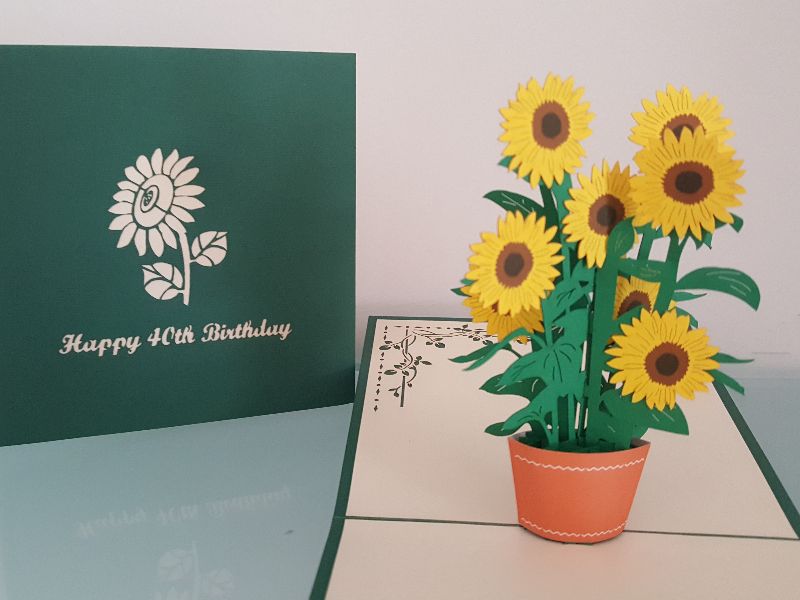 40th Birthday Sunflowers