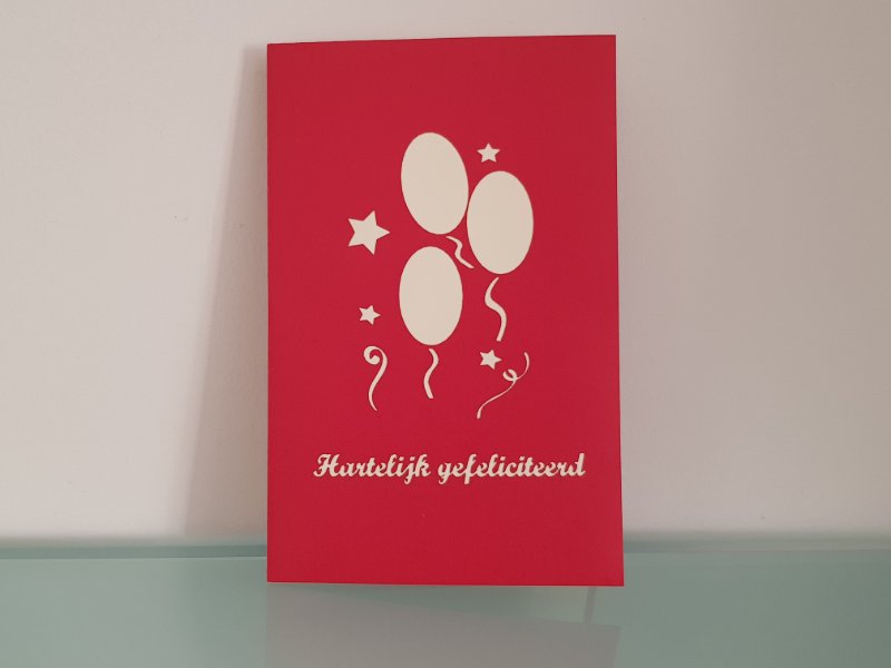 Hartelijk Gefeliciteerd Balloons