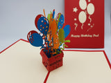 Dad's Birthday Balloons