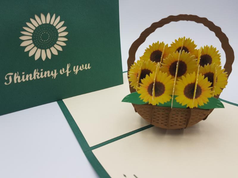 Thinking of you Sunflower basket