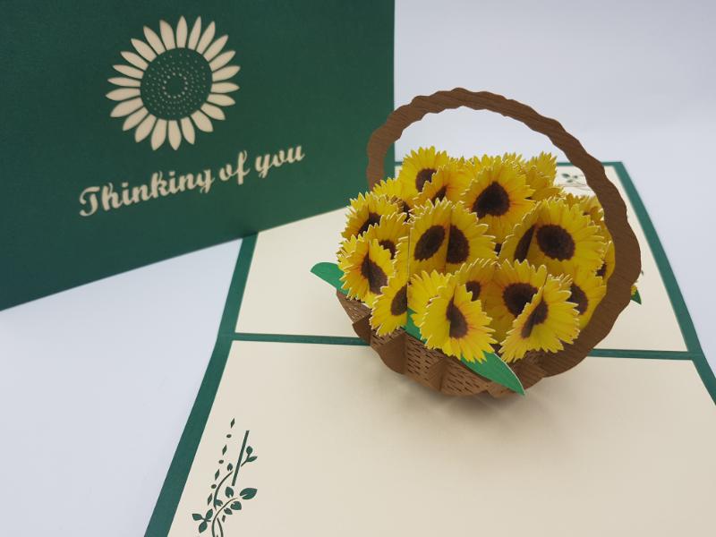 Thinking of you Sunflower basket