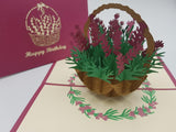 Birthday Lavender Basket
