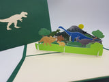 Dinosaur Scene