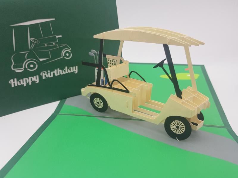 Birthday Golf Cart