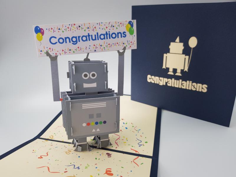 Congratulations Robot