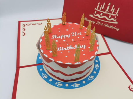 21st Birthday Cake