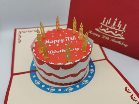 70th Birthday Cake
