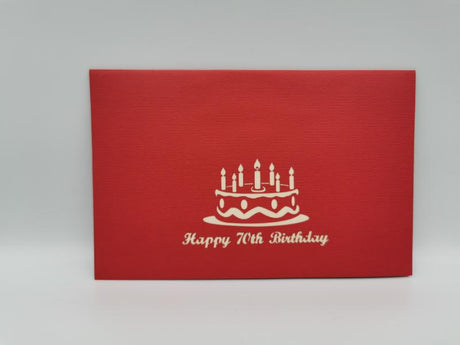 70th Birthday Cake
