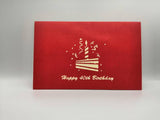 40th Birthday -  Slice of cake