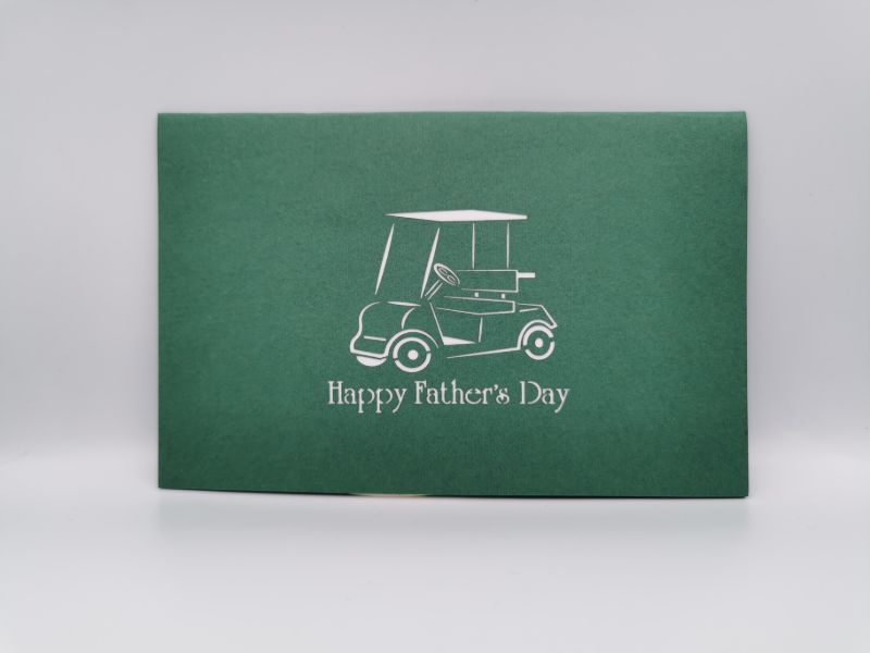 Father's Day Golf Cart