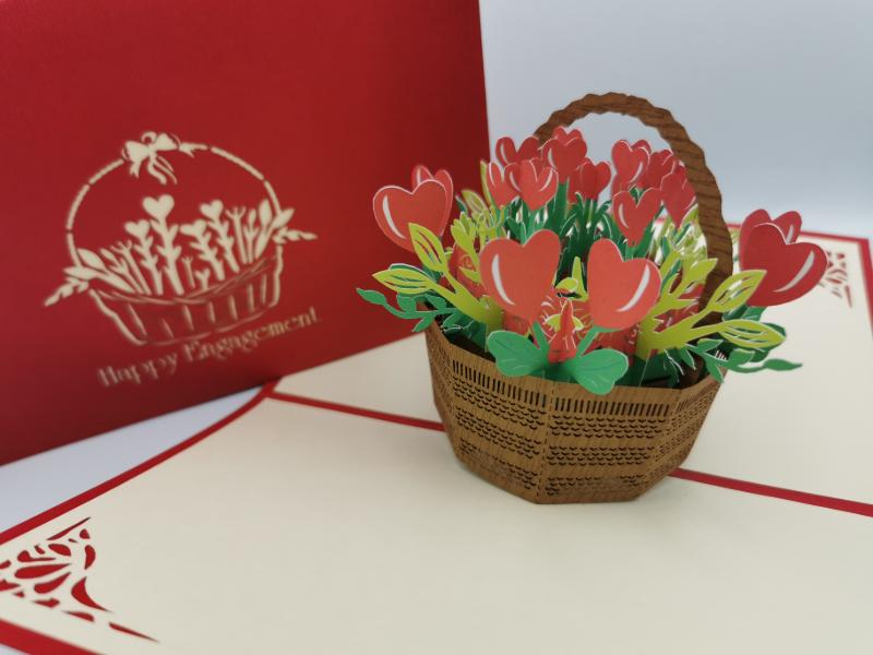 Engagement Love Basket
