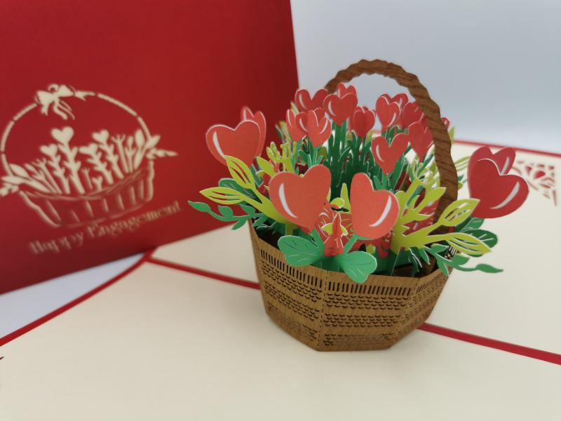 Engagement Love Basket