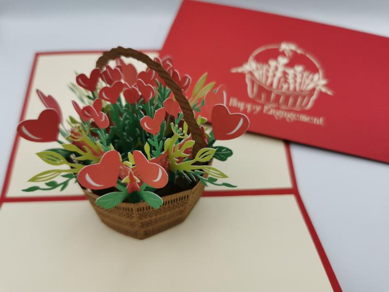 Engagement Love Basket