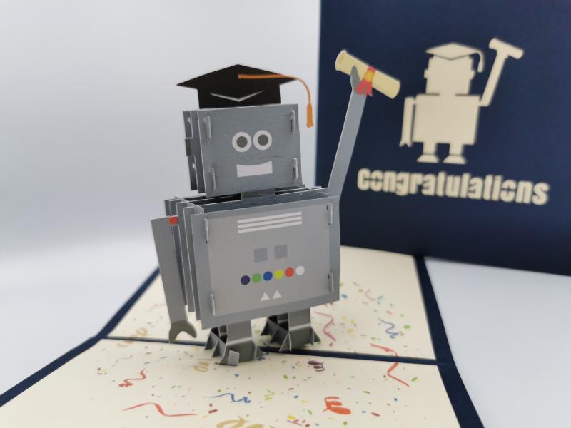 Graduation Robot (6 pack)