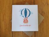 Love is in the air 2D Illustrated card