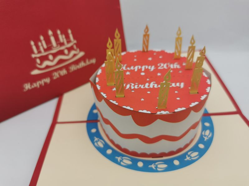 20th Birthday Cake